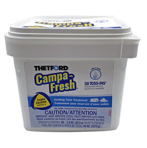 Thetford Campa-Fresh Biological Treatment | Formaldehyde-Free | Breaks Down Waste | 30 Treatments Tub Thetford Campa-Fresh Biological Treatment | Formaldehyde-Free | Breaks Down Waste | 30 Treatments Tub