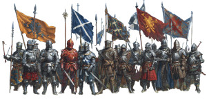 Medieval Knights Art Vinyl Car Decal Sticker – Waterproof & UV-Resistant Medieval Knights Art Vinyl Car Decal Sticker – Waterproof & UV-Resistant