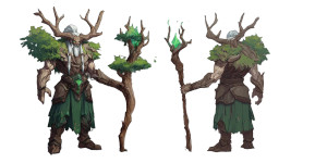 Nature Magic Character Vinyl Car Decal Sticker – Waterproof & UV-Resistant 