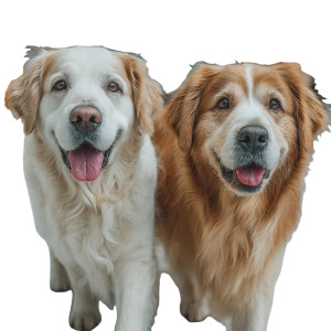 Dogs In Mall Vinyl Car Decal Sticker – Waterproof & UV-Resistant 