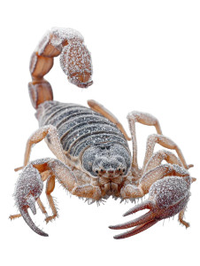 Frozen Scorpion Vinyl Car Decal Sticker – Waterproof & UV-Resistant 