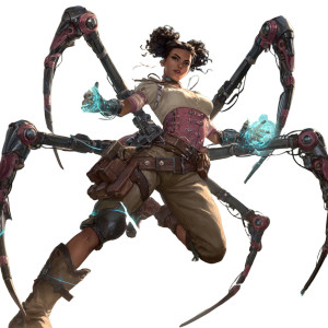 Technomancer Warrior Vinyl Car Decal Sticker – Waterproof & UV-Resistant 