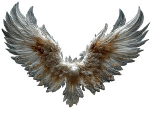 Crystal Angel Wings Vinyl Car Decal Sticker – Waterproof & UV-Resistant Crystal Angel Wings Vinyl Car Decal Sticker – Waterproof & UV-Resistant