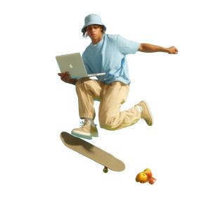 Skateboarding Model Leap Vinyl Car Decal Sticker – Waterproof & UV-Resistant 