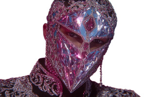 Iridescent Diamond Astronaut Vinyl Car Decal Sticker – Waterproof & UV-Resistant 