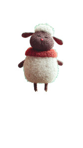 Fluffy Sheep Illustration Vinyl Car Decal Sticker – Waterproof & UV-Resistant Fluffy Sheep Illustration Vinyl Car Decal Sticker – Waterproof & UV-Resistant