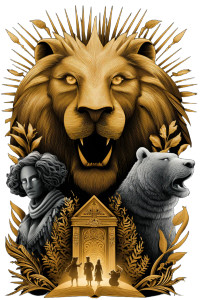 Golden Lion Fantasy Vinyl Car Decal Sticker – Waterproof & UV-Resistant Golden Lion Fantasy Vinyl Car Decal Sticker – Waterproof & UV-Resistant