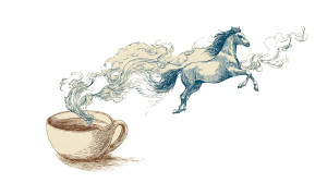 Flying Steam Horse Vinyl Car Decal Sticker – Waterproof & UV-Resistant Flying Steam Horse Vinyl Car Decal Sticker – Waterproof & UV-Resistant