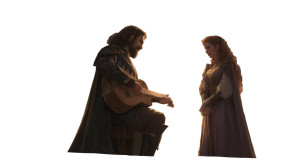 Fantasy Bard Performance Vinyl Car Decal Sticker – Waterproof & UV-Resistant 