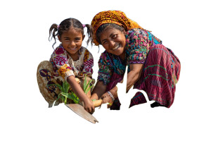 Mexican Farmers Planting Vinyl Car Decal Sticker – Waterproof & UV-Resistant 