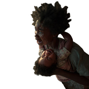 Distressed Mother And Baby Vinyl Car Decal Sticker – Waterproof & UV-Resistant 