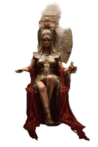 Egyptian Pharaoh Woman Vinyl Car Decal Sticker – Waterproof & UV-Resistant 