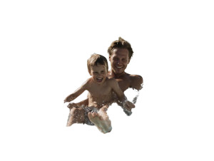 Joyful Waterslide Ride V2 Vinyl Car Decal Sticker – Waterproof & UV-Resistant 