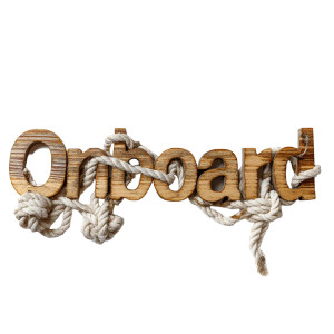 Nautical Onboard Sign Vinyl Car Decal Sticker – Waterproof & UV-Resistant 