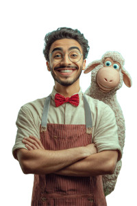 Joyful Eid Selfie Vinyl Car Decal Sticker – Waterproof & UV-Resistant 