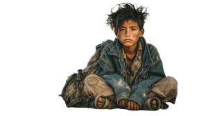 Homeless Mexican Boy Vinyl Car Decal Sticker – Waterproof & UV-Resistant Homeless Mexican Boy Vinyl Car Decal Sticker – Waterproof & UV-Resistant