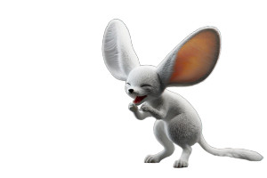 Fennec Character Sheet Vinyl Car Decal Sticker – Waterproof & UV-Resistant 