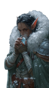 Winter Elf Communicating Vinyl Car Decal Sticker – Waterproof & UV-Resistant 