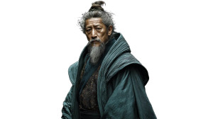 Tang Dynasty Scholar V10 Vinyl Car Decal Sticker – Waterproof & UV-Resistant 