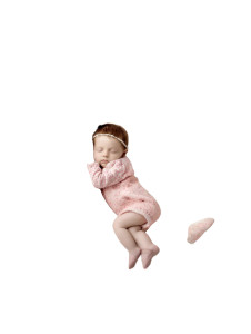 Sleeping Baby Moon Vinyl Car Decal Sticker – Waterproof & UV-Resistant 