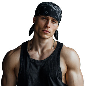 Muscular Russian Guy Vinyl Car Decal Sticker – Waterproof & UV-Resistant 