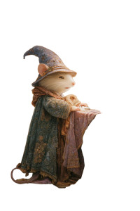 Wizard Tailor Dormouse Vinyl Car Decal Sticker – Waterproof & UV-Resistant 