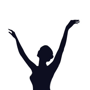 Stretching Silhouette Vinyl Car Decal Sticker – Waterproof & UV-Resistant 