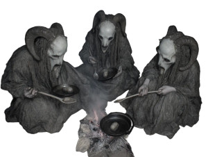 Wendigo Forest Rave Vinyl Car Decal Sticker – Waterproof & UV-Resistant 