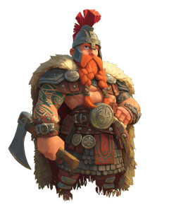 Viking Warrior Character Vinyl Car Decal Sticker – Waterproof & UV-Resistant Viking Warrior Character Vinyl Car Decal Sticker – Waterproof & UV-Resistant