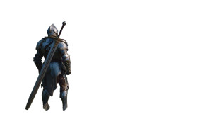 Hero On Sword V2 Vinyl Car Decal Sticker – Waterproof & UV-Resistant 