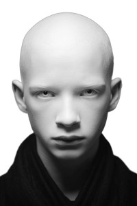 Albino Person V2 Vinyl Car Decal Sticker – Waterproof & UV-Resistant 
