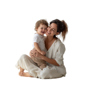 Mom And Baby V3 Vinyl Car Decal Sticker – Waterproof & UV-Resistant 