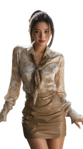 Elegant K-Pop Idol V4 Vinyl Car Decal Sticker – Waterproof & UV-Resistant 