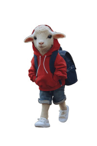 Schoolbound Lamb Vinyl Car Decal Sticker – Waterproof & UV-Resistant 