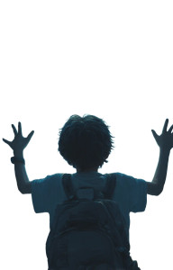 Boy In Spaceship V2 Vinyl Car Decal Sticker – Waterproof & UV-Resistant 