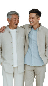 Father And Son Moment V6 Vinyl Car Decal Sticker – Waterproof & UV-Resistant 