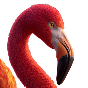 Flamingo Vinyl Car Decal Sticker – Waterproof & UV-Resistant Flamingo Vinyl Car Decal Sticker – Waterproof & UV-Resistant