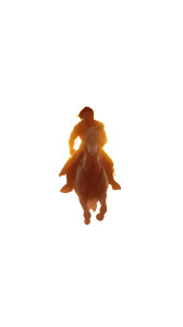 Lone Rider Galloping Vinyl Car Decal Sticker – Waterproof & UV-Resistant Lone Rider Galloping Vinyl Car Decal Sticker – Waterproof & UV-Resistant