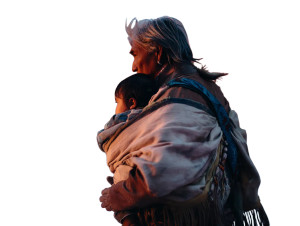 Navajo Migration Vinyl Car Decal Sticker – Waterproof & UV-Resistant 