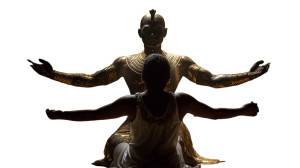 Ancient Egyptian Deity Vinyl Car Decal Sticker – Waterproof & UV-Resistant 