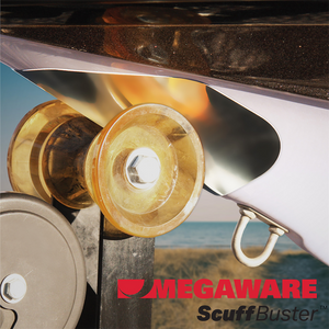 Keelguard XL Hull & Keel Protector | Protect Gelcoat, Minimize Scuffs, 304 Stainless Steel Keelguard XL Hull & Keel Protector | Protect Gelcoat, Minimize Scuffs, 304 Stainless Steel