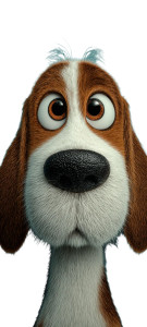 Pixar Style Beagle Vinyl Car Decal Sticker – Waterproof & UV-Resistant 