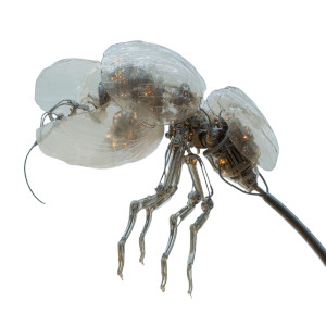 Alien Biomechanical Plant Vinyl Car Decal Sticker – Waterproof & UV-Resistant 