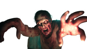 Terrifying Zombie Close-Up Vinyl Car Decal Sticker – Waterproof & UV-Resistant 