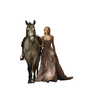 Elegant Model And Horse Vinyl Car Decal Sticker – Waterproof & UV-Resistant Elegant Model And Horse Vinyl Car Decal Sticker – Waterproof & UV-Resistant