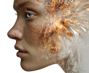 Cosmic Phoenix Goddess Vinyl Car Decal Sticker – Waterproof & UV-Resistant 