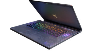 Futuristic Gaming Laptop Vinyl Car Decal Sticker – Waterproof & UV-Resistant 
