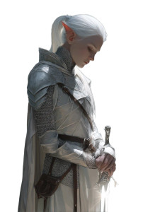Elven Paladin V2 Vinyl Car Decal Sticker – Waterproof & UV-Resistant Elven Paladin V2 Vinyl Car Decal Sticker – Waterproof & UV-Resistant