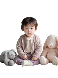 Korean Toddler Portrait Vinyl Car Decal Sticker – Waterproof & UV-Resistant 