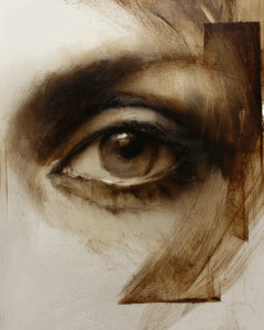 Grisaille Female Eye V2 Vinyl Car Decal Sticker – Waterproof & UV-Resistant 